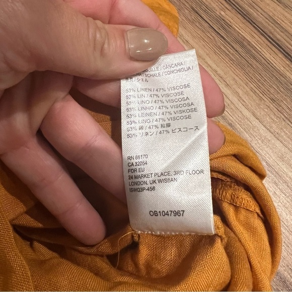 Anthropologie Maeve Linen Luana Utility Romper - Picture 9 of 11